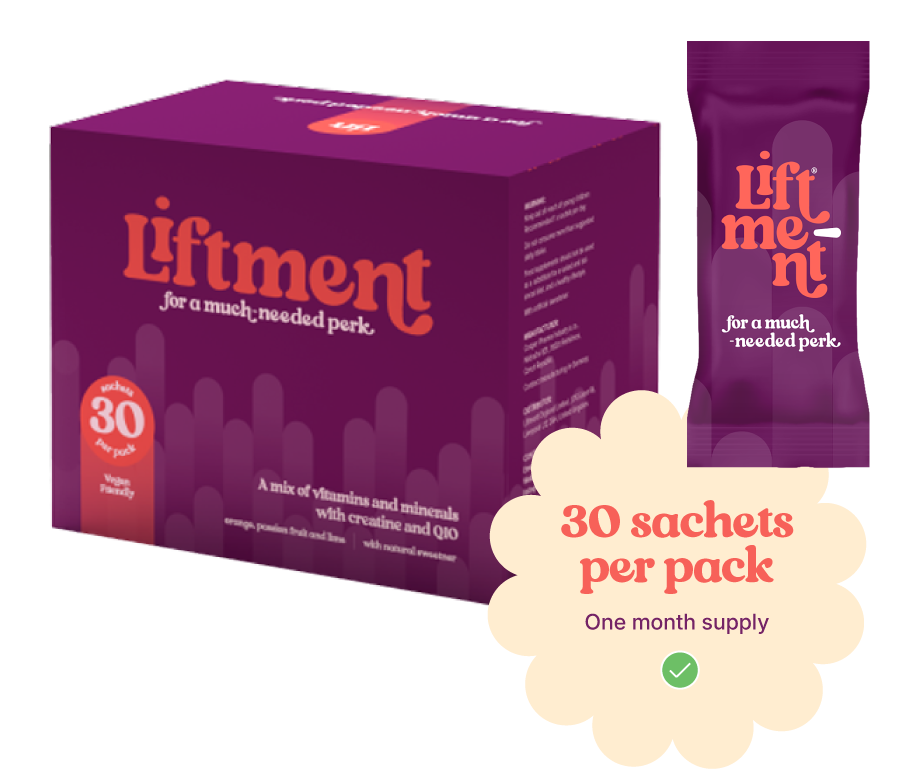 Liftment box and sachet - 30 sachets per pack (one month supply)